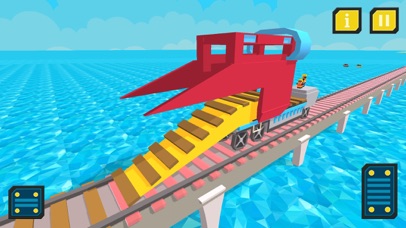 Water Train Track Construction screenshot 2