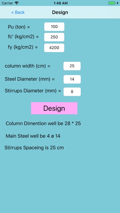 ACI Column Design screenshot 3