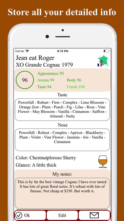 Brandy and Cognac tasting screenshot-3