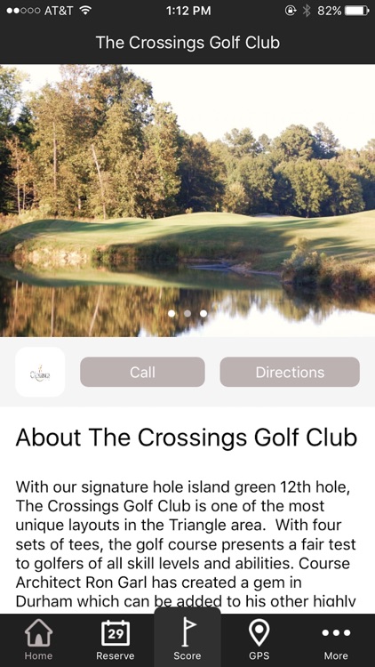 The Crossings Golf Club - GPS and Scorecard