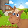 Farm Animal Jigsaw Puzzles for kids and toddlers
