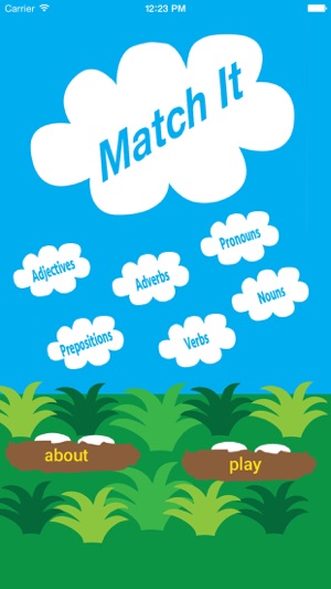 Match It: Nouns, Verbs, & More