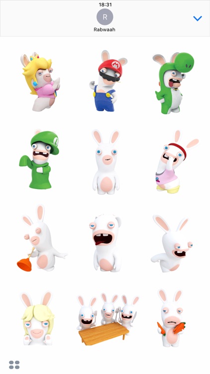 Rabbids Stickers