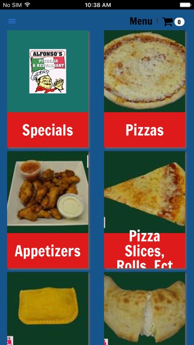 Alfonsos Pizzeria screenshot 2