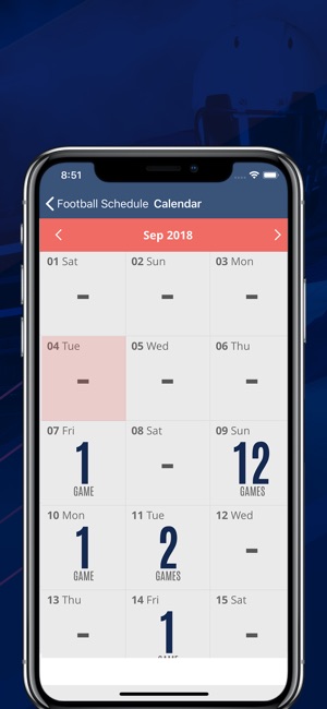 Football Schedule & Scores 18(圖4)-速報App