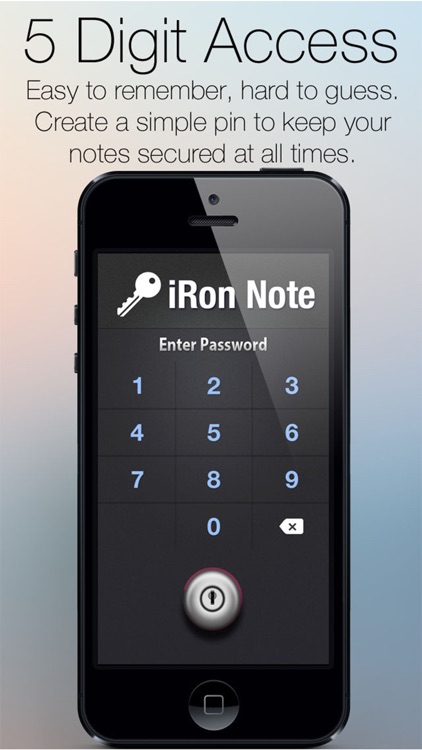 iRon Note Pro Locked Notes