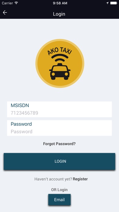 AKO TAXI screenshot 2