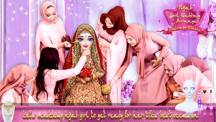 Hijab Wedding Girl Rituals
