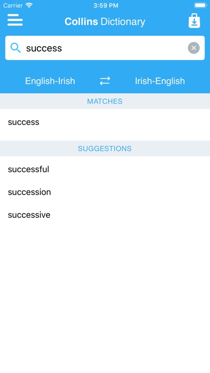 Collins Irish Dictionary screenshot-4
