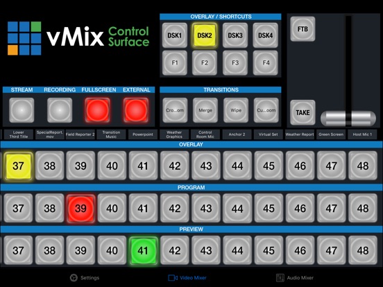 vmix control surface