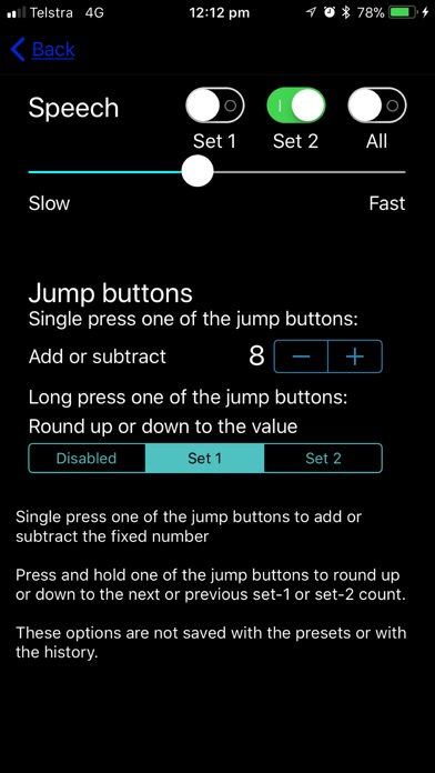 Tap Counter with sets Pro screenshot 2