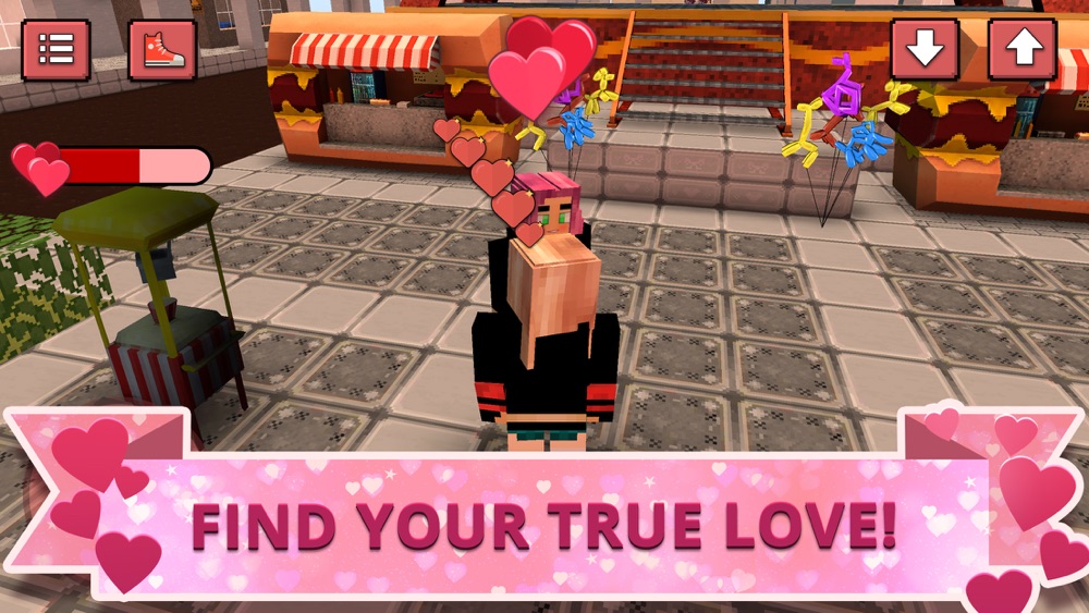 My Square Valentine: Girl Game