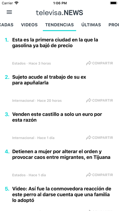 How to cancel & delete Noticieros Televisa from iphone & ipad 3