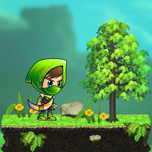 Little Green Ninja Icon