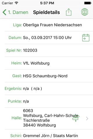VfL Wolfsburg Handball screenshot 3