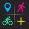 Outdoor Run++ tracks your outdoor workout using your iPhone's GPS