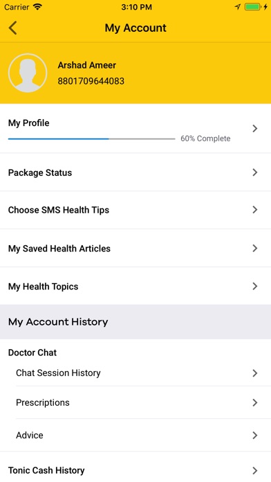 Tonic - Digital Healthcare screenshot 2