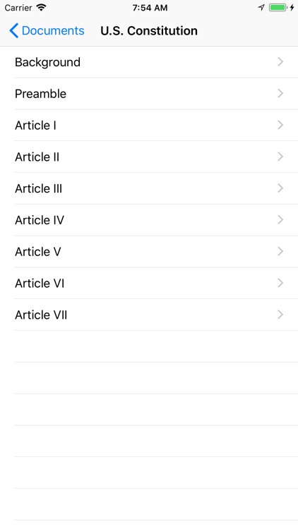 Patriot App (US Constitution)