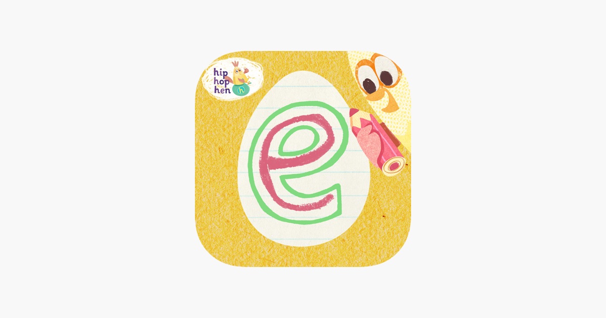 handwriting tracing app Store letter the hip App abc on tracing hop hen