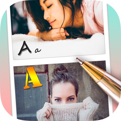 Draw and add text to photos