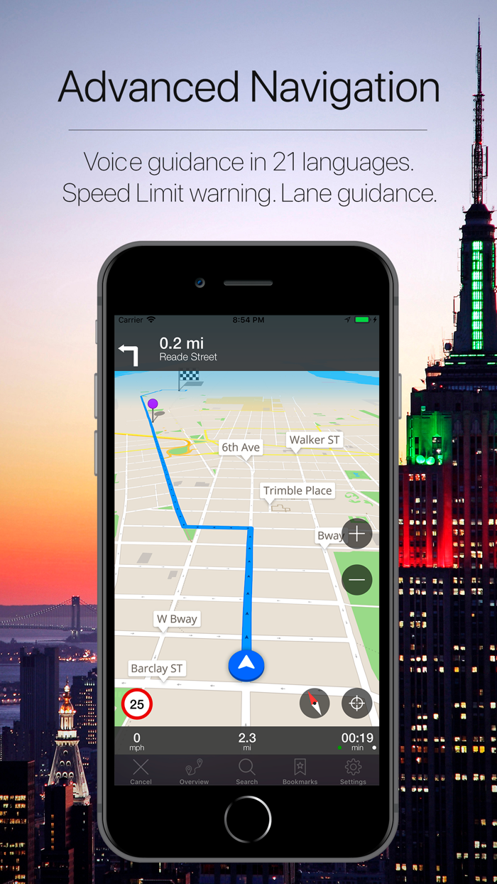 New York Offline Navigation