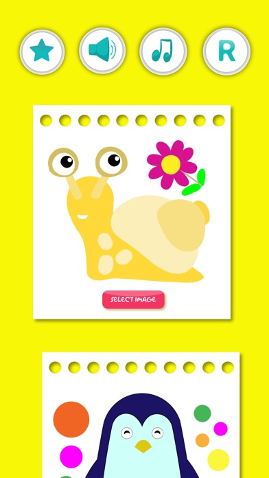 Coloring Book "Animals" screenshot 2