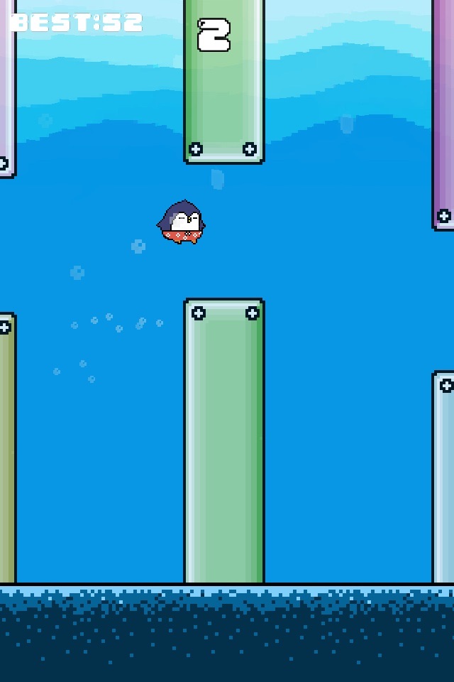 Flappy Swim screenshot 2