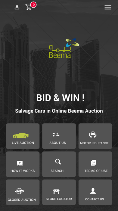 How to cancel & delete Beema Auction from iphone & ipad 1