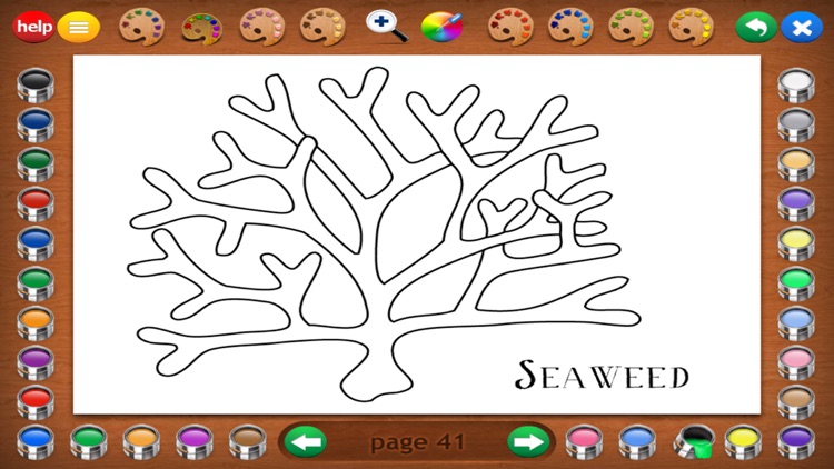 Coloring Book 4: Plants screenshot-8