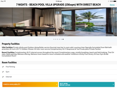 Luxury Escapes: Travel Deals screenshot 3