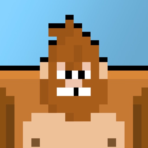 Bigfoot climber icon