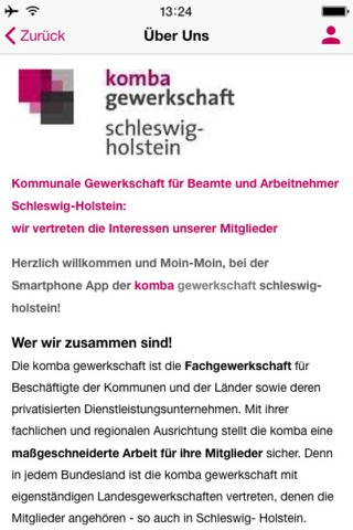 komba gewerkschaft sh screenshot 2