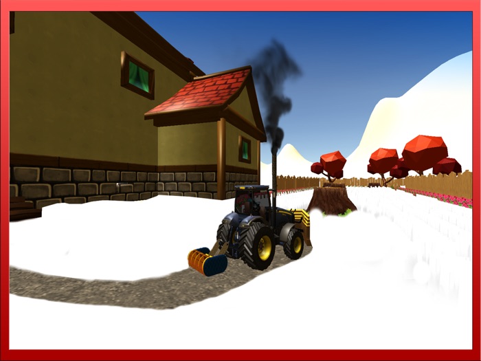 Snow Plow Tractor Simulator