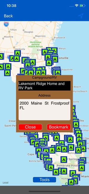 Florida Campgrounds & RV's(圖2)-速報App