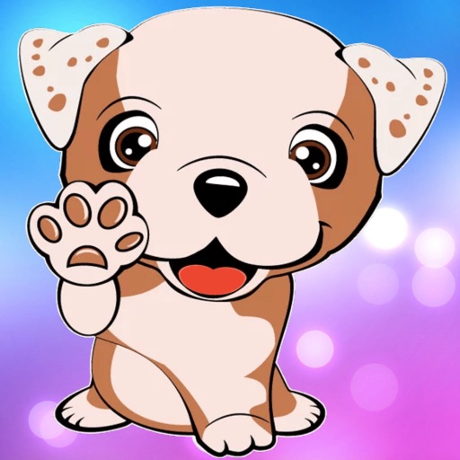 Sweet Sweet Puppy Stickers iOS App