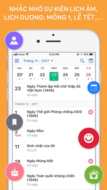 Lich Van Nien 2018 - Lich Viet screenshot-3