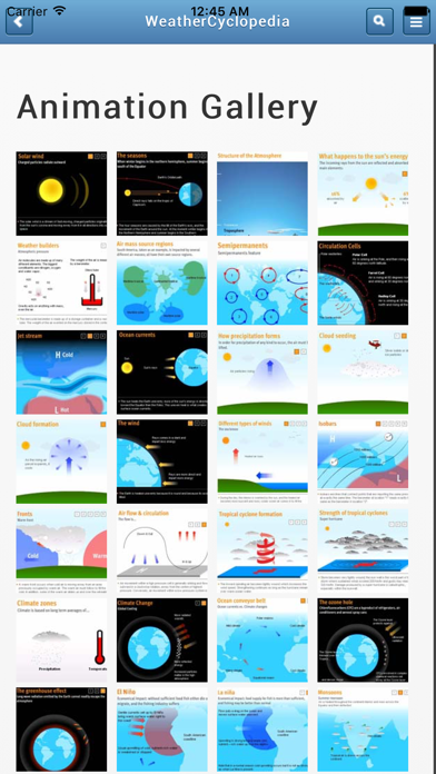 AccuWeather.com® WeatherCyclopedia™  - The Most Comprehensive Weather Encyclopedia Under The Sun Screenshot 2