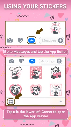 Teddy Bear : Animated Stickers