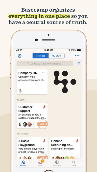 Basecamp 3 Screenshot