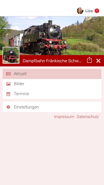 Dampfbahn Fränkische Schweiz