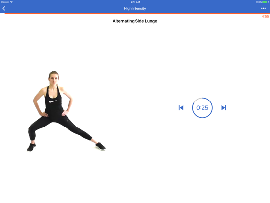 Cardio & HIIT Workout - Fitify screenshot