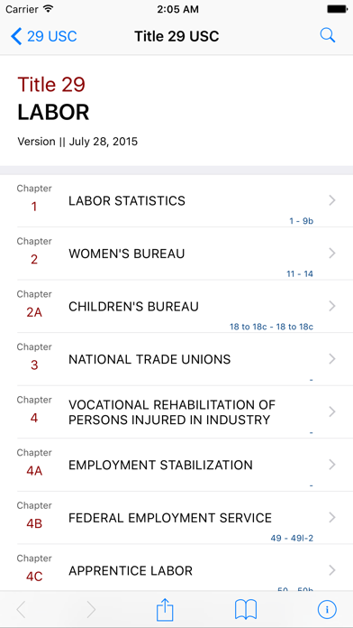 How to cancel & delete 29 USC by LawStack from iphone & ipad 1