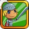 Help the clan of knights defeat the evil temple dragons from clashing into them