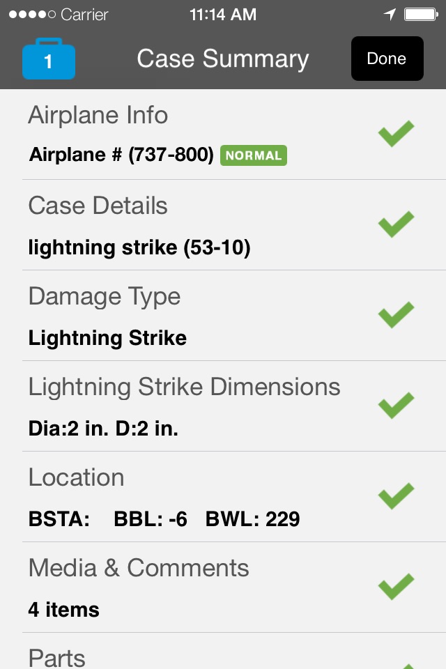 Boeing Maint. Turn Time Lite screenshot 2