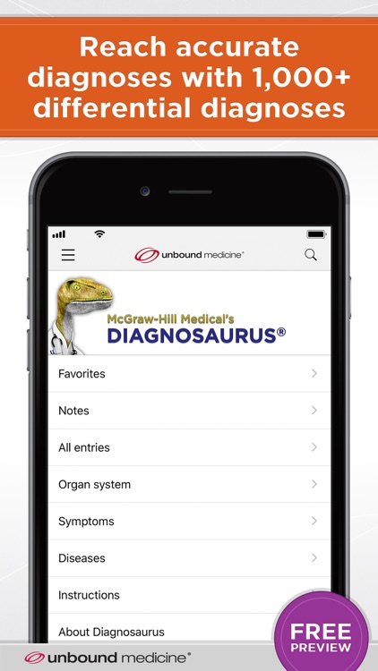 Diagnosaurus® DDx