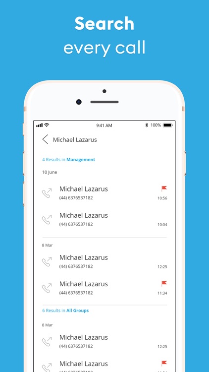 Call productivity from iovox screenshot-3