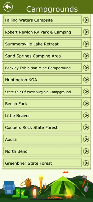 West Virginia Camps & Trails(圖3)-速報App