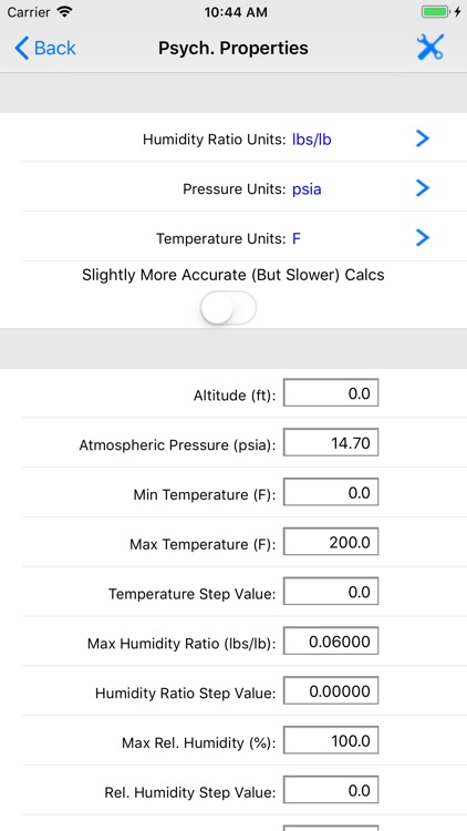 HVAC Psychrometric LT