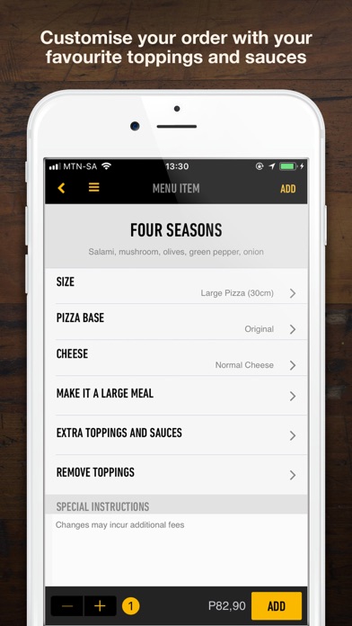 Debonairs Pizza Botswana screenshot 4