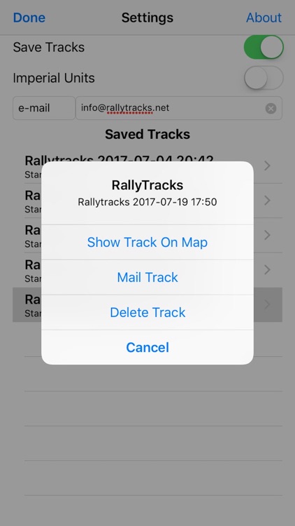 RallyTracks